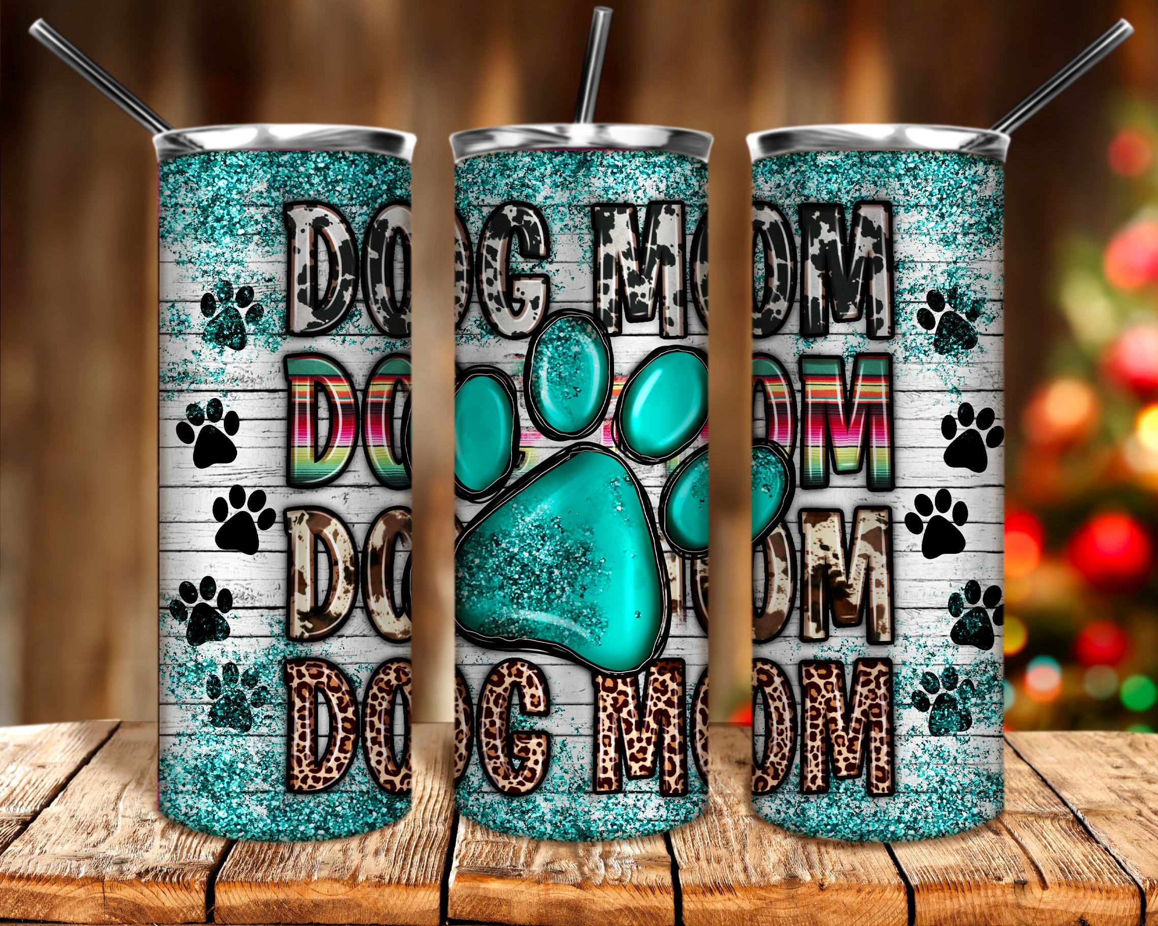 Dog Mom Cold Cup Tumbler – The Dog Mom co.