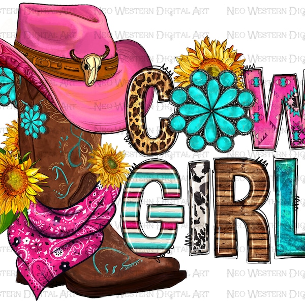 Western cowgirl png sublimation design download, western patterns png, cowgirl png, gemstone png, sublimate designs download