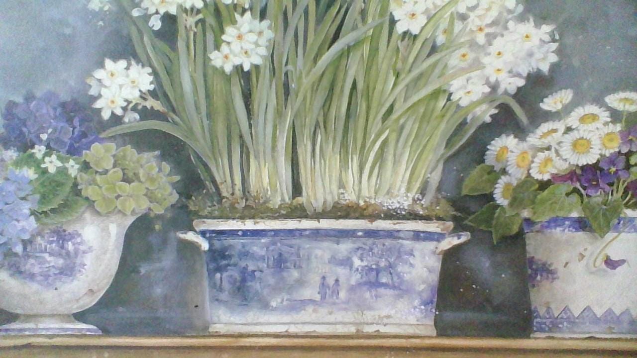 キャサリン、ホワイトの絵画 KATHRyN WHiTE キャサリンホワイト 絵画 キャサリンホワイト 絵画2点