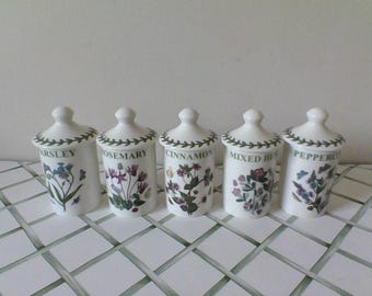 ヴィンテージ レノックス スパイス ガーデン スパイス ジャー、1992 年