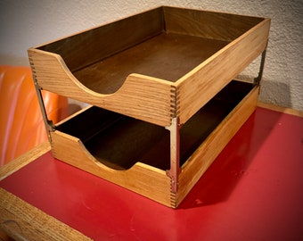 MCM Desk two tray organizer The Line Hedges no: 1722