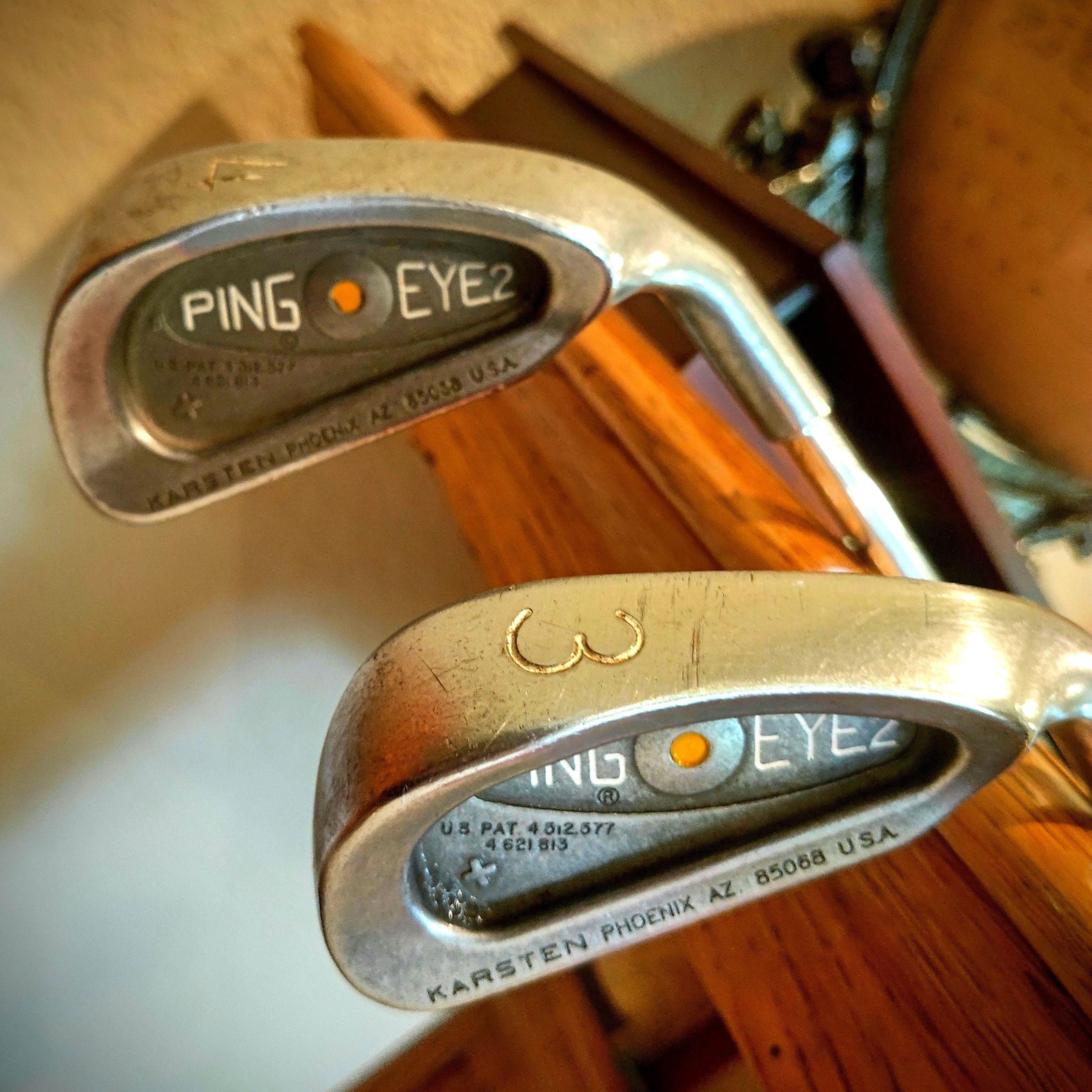 Ping Eye2 Orange Dot 9 Iron Senior Steel Shaft tacki-mac+ Grip Ping Eye2 Orange Dot 9 Iron Senior Steel Shaft tacki-mac+ Grip