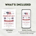 Editable 4th of July Invitation Fourth of July Party Invite Cookout ...