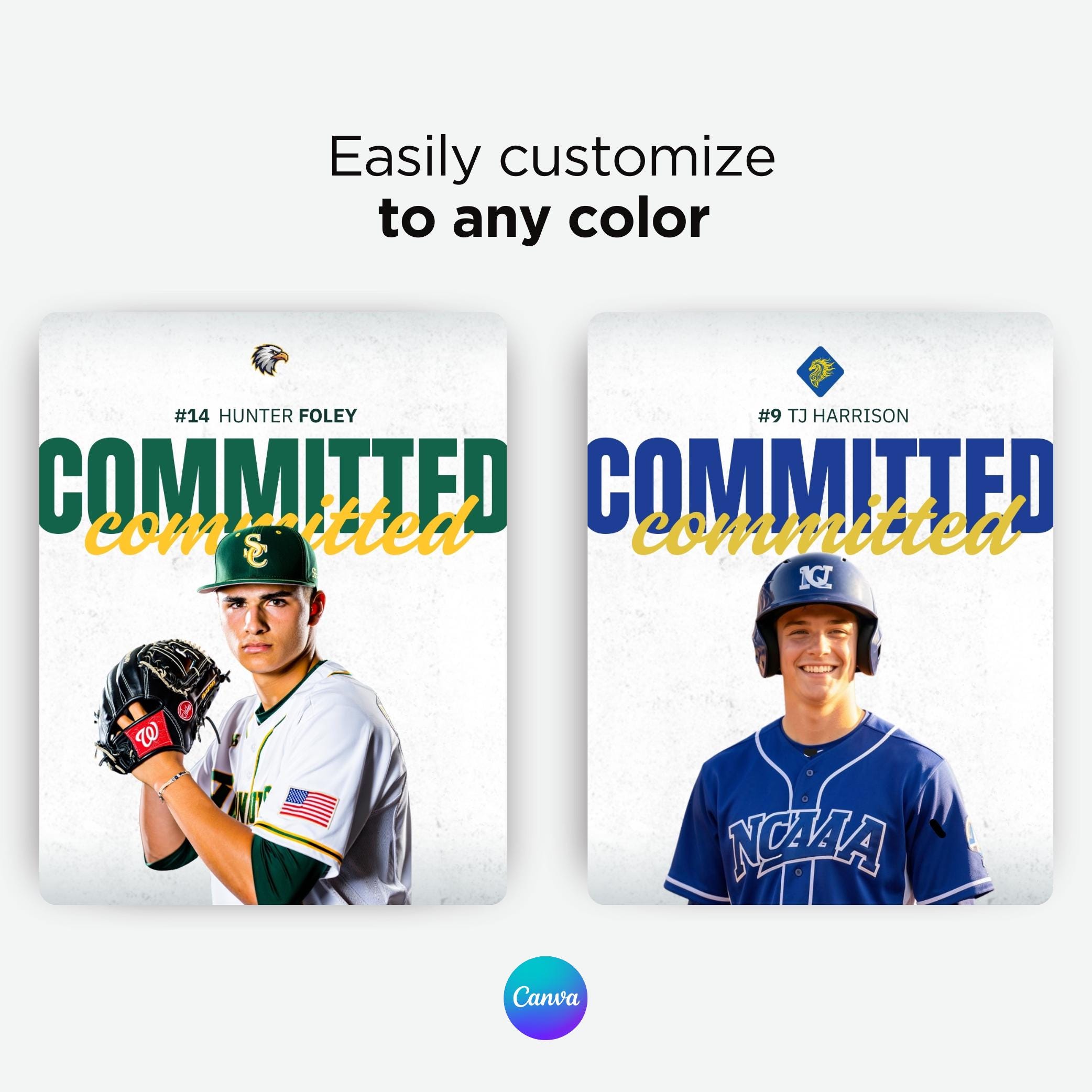 70 Baseball Social Media Posts PLUS 70 Stories, Editable Template for ...