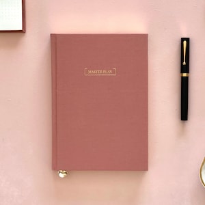 Undated Weekly Planner | 12 Months | A5 | Yearly Planning Book | Motivational, Goal Setting, Habit Tracking Planner | Personalized Gift