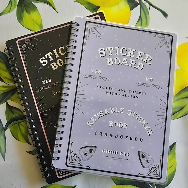 Reusable Sticker Book - Etsy