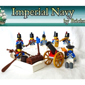 LEGO® Bluecoats Minifigurki Moc - różni korsarze i marynarze Minifigurki do wyboru NOWE i oryginalne części LEGO® Piraci