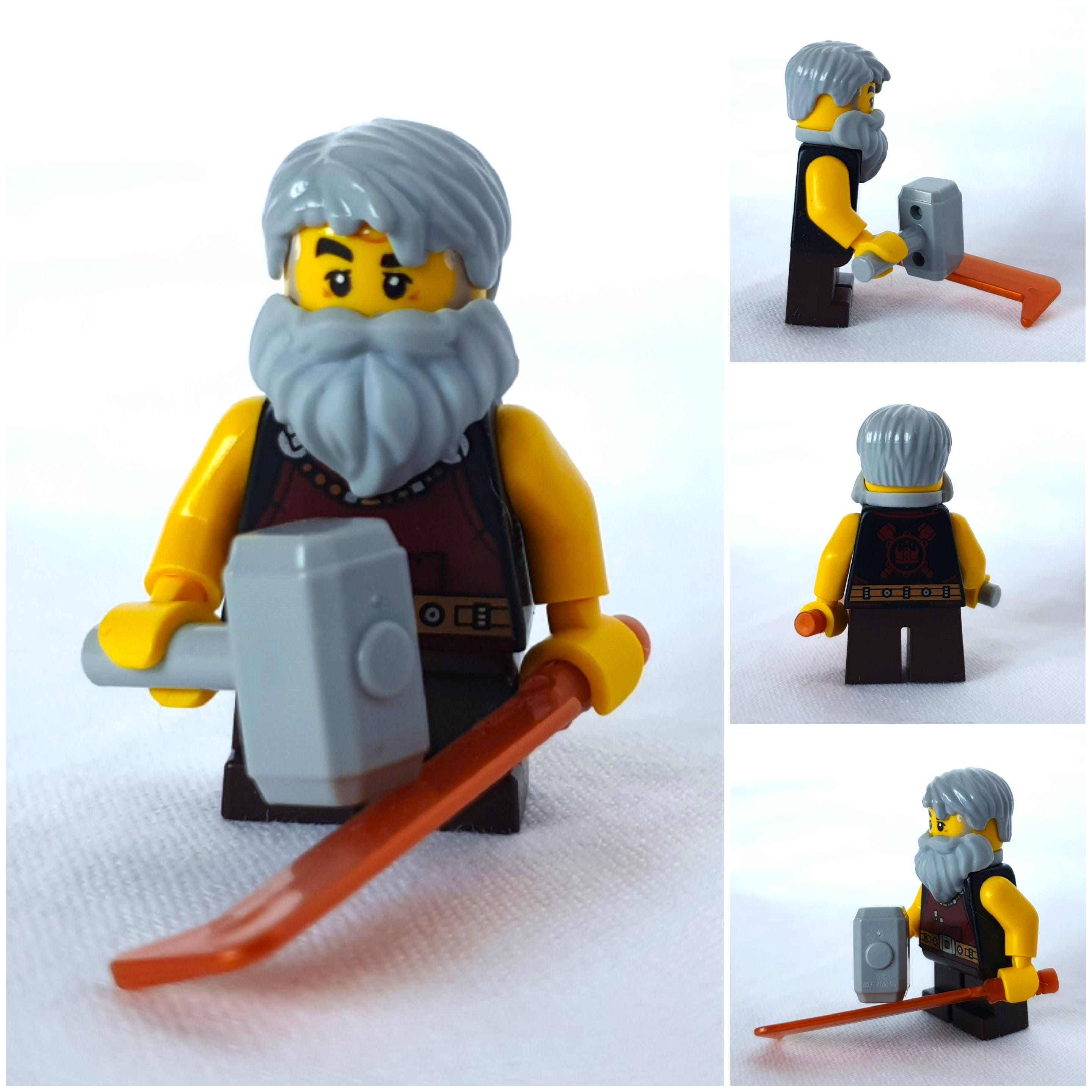 LEGO® Dwarf Minifigures Moc - Various Dwarf and Fantasy Minifigures to ...