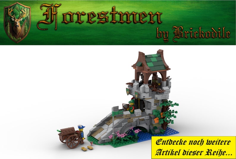 LEGO® Forestmen Minifiguren Moc verschiedene Ritter und Waldläufer-Minifiguren zum Aussuchen aus NEUEN und originalen LEGO®Teilen Knights Bild 2