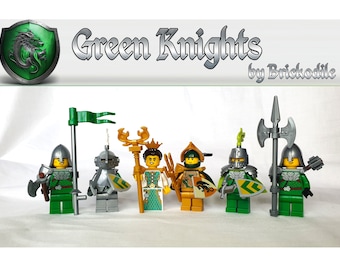 LEGO® MOC Green Knight Minifigures to Choose From NEW and Original