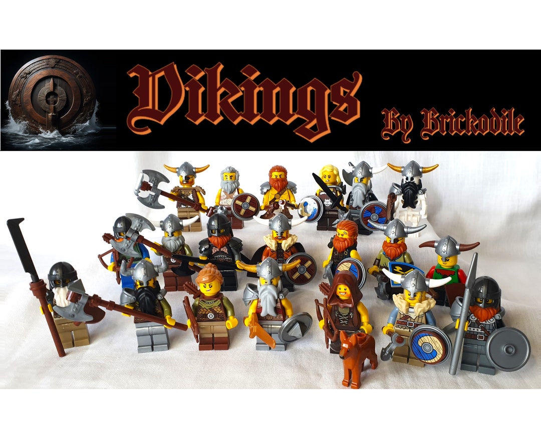 LEGO Viking Minifigures Moc Various Sailors and Privateers Figures to Choose From NEW and Original LEGO Parts Etsy Canada
