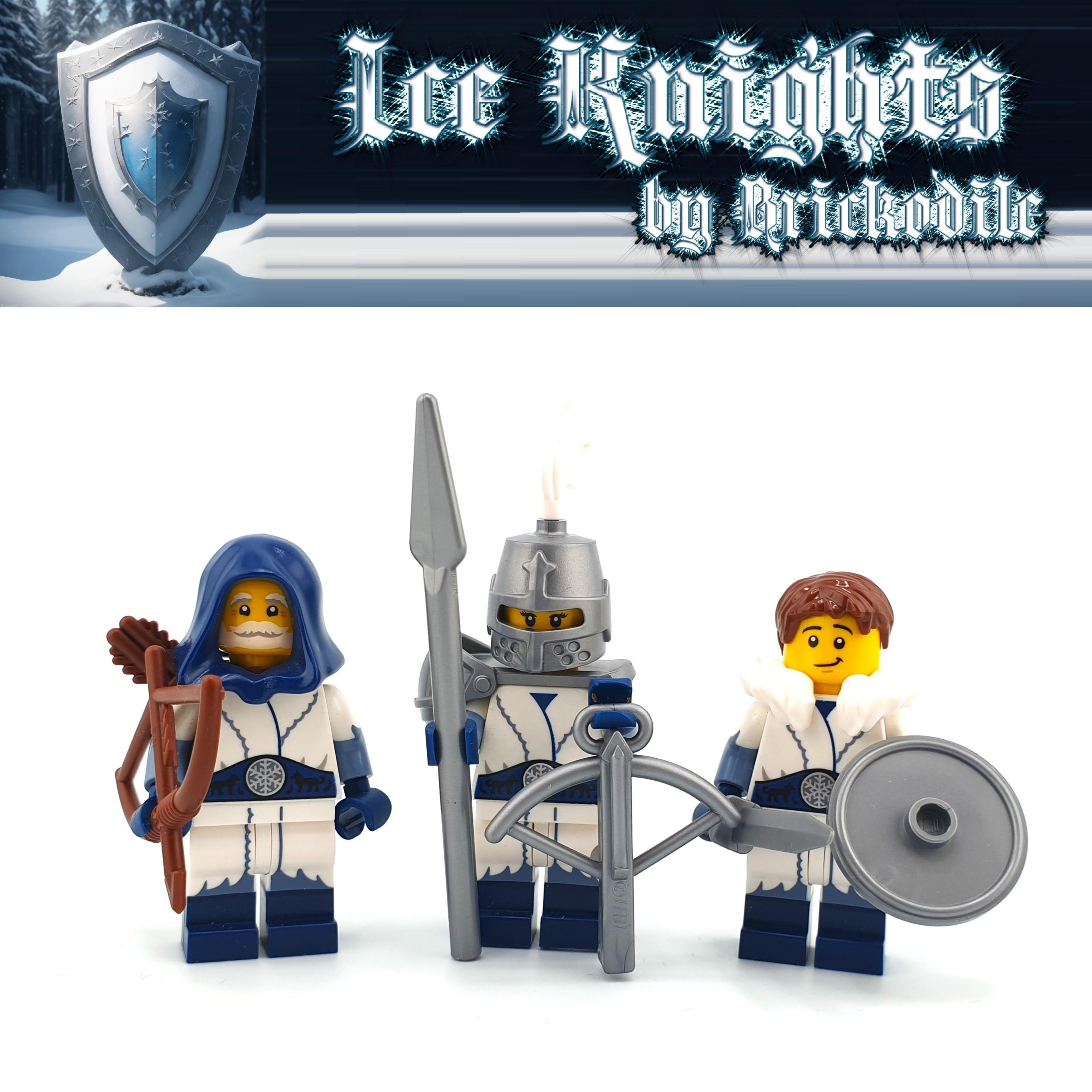 LEGO® Ice Knights MOC - Various Knight and Medieval Minifigures to