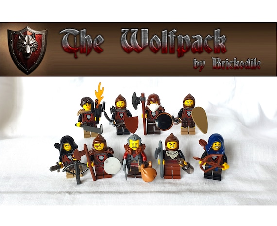 Lego wolfpack minifig hotsell