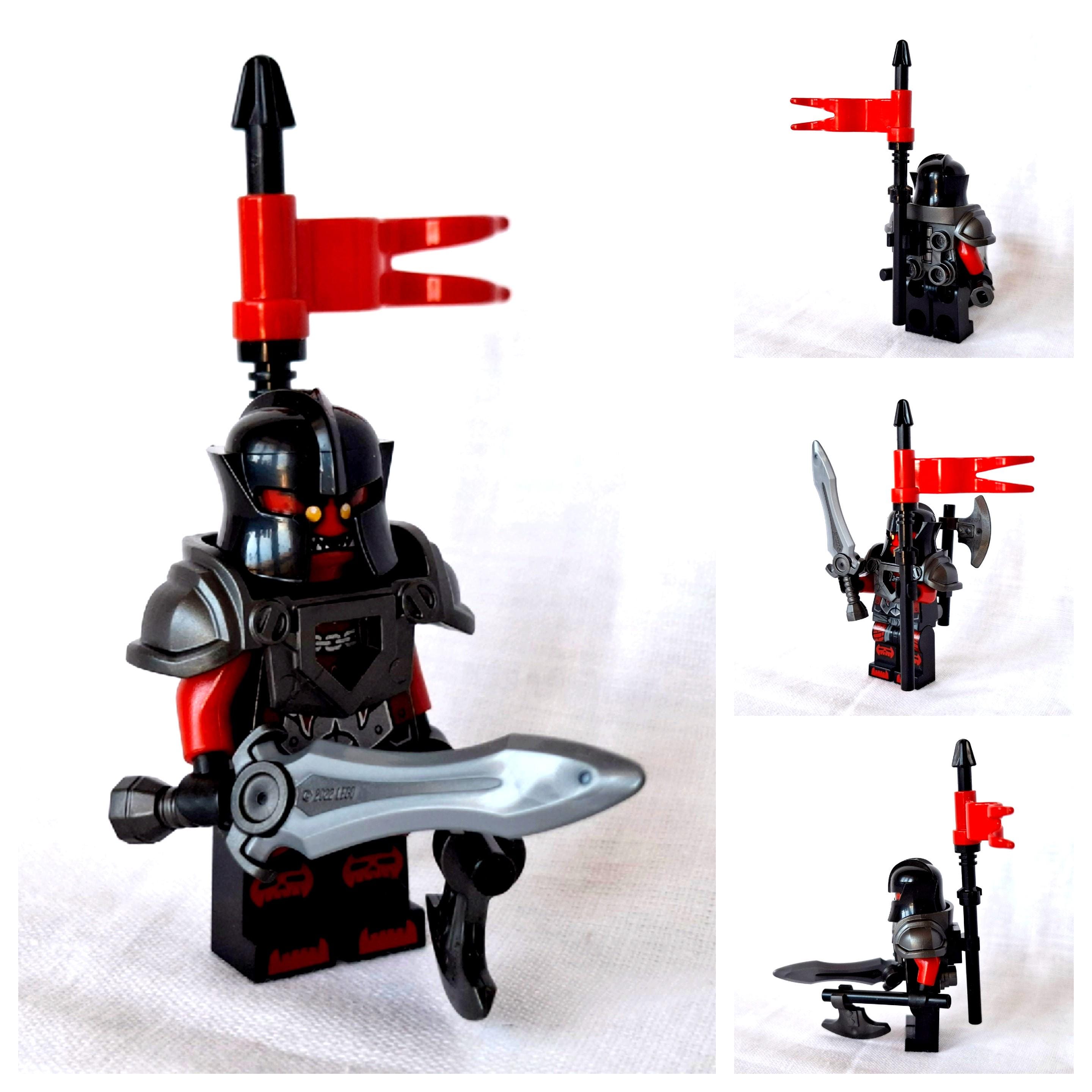 LEGO® the Orc Legion Minifigures MOC - Various Knights and Orc