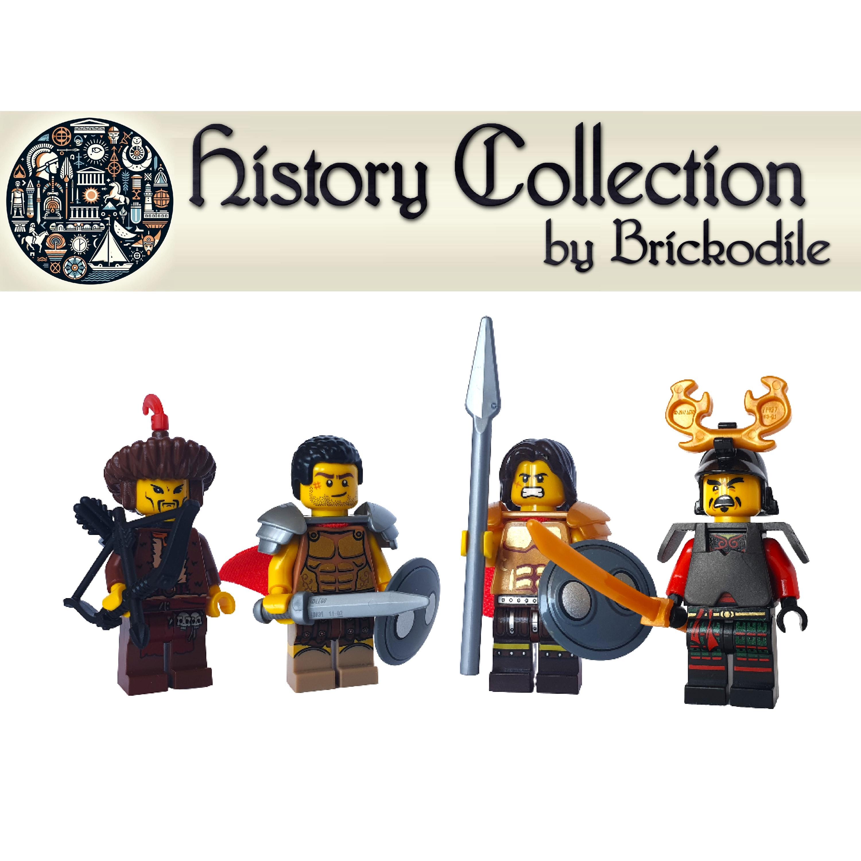 LEGO® Minifigures Mocs - Ancient and Historical Figures to Choose