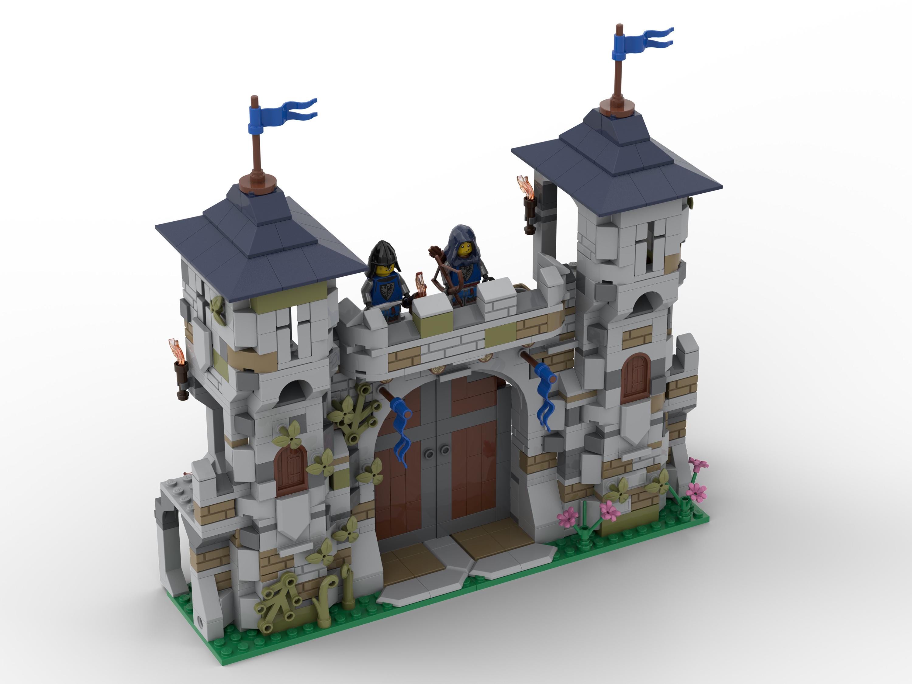 Set Castello Medievale 2003 Pezzi &ndash; Mattoncini MOC &ndash; Edificio Modulare Per Bambini 6+