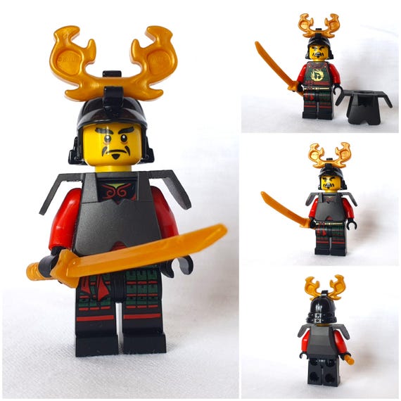 LEGO® Samurai Moc made from NEW and original LEGO® parts Japanese Samurai  Knights