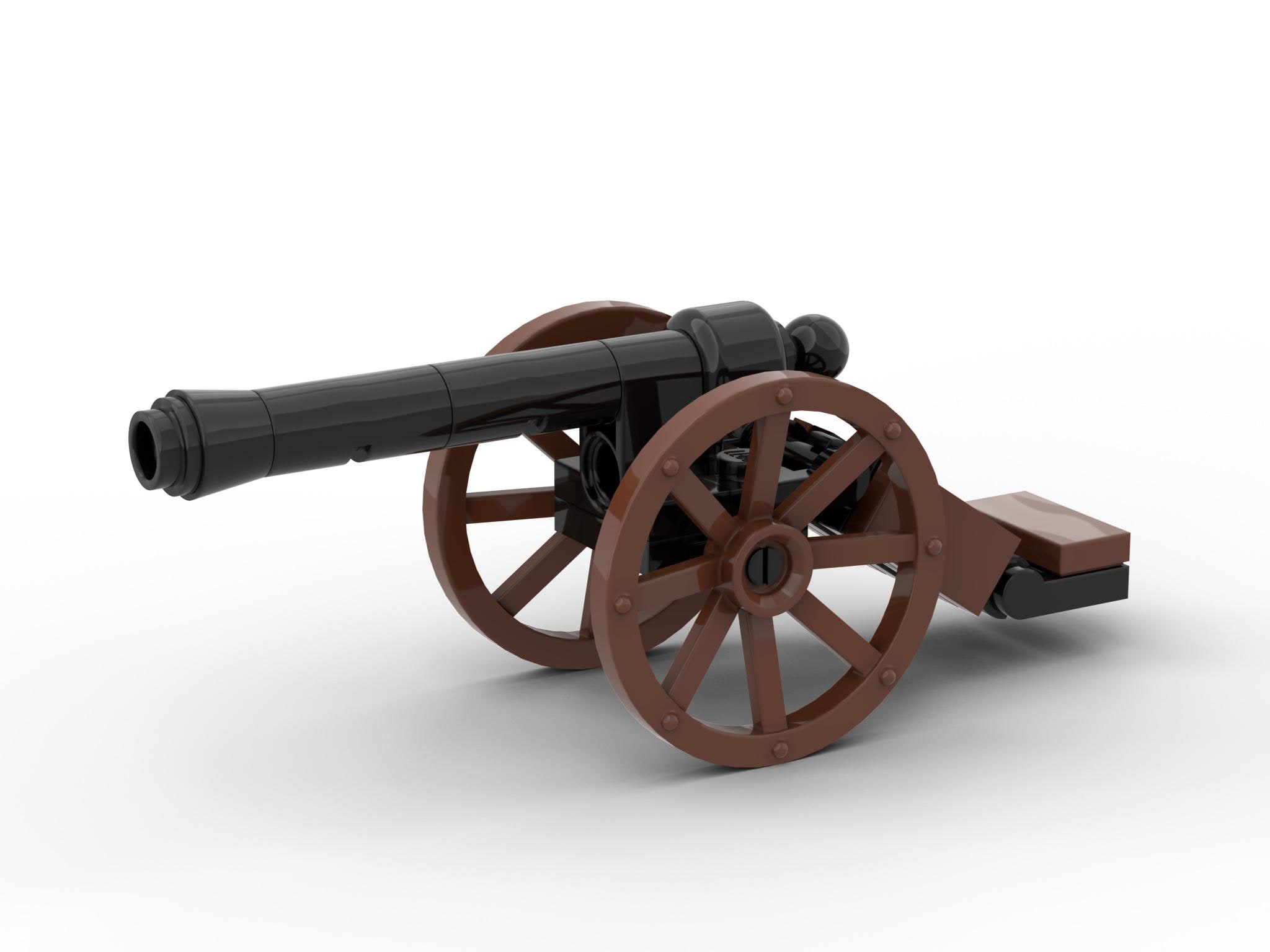 Medium Cannon / Medium-sized Cannon MOC Made From LEGO® Parts My