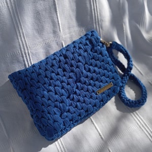 Handmade Crochet Bag Wristlet by anastasiakare