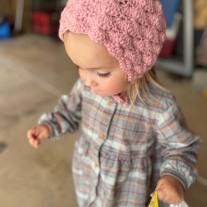 Handmade Baby or Children’s Crochet Bonnet