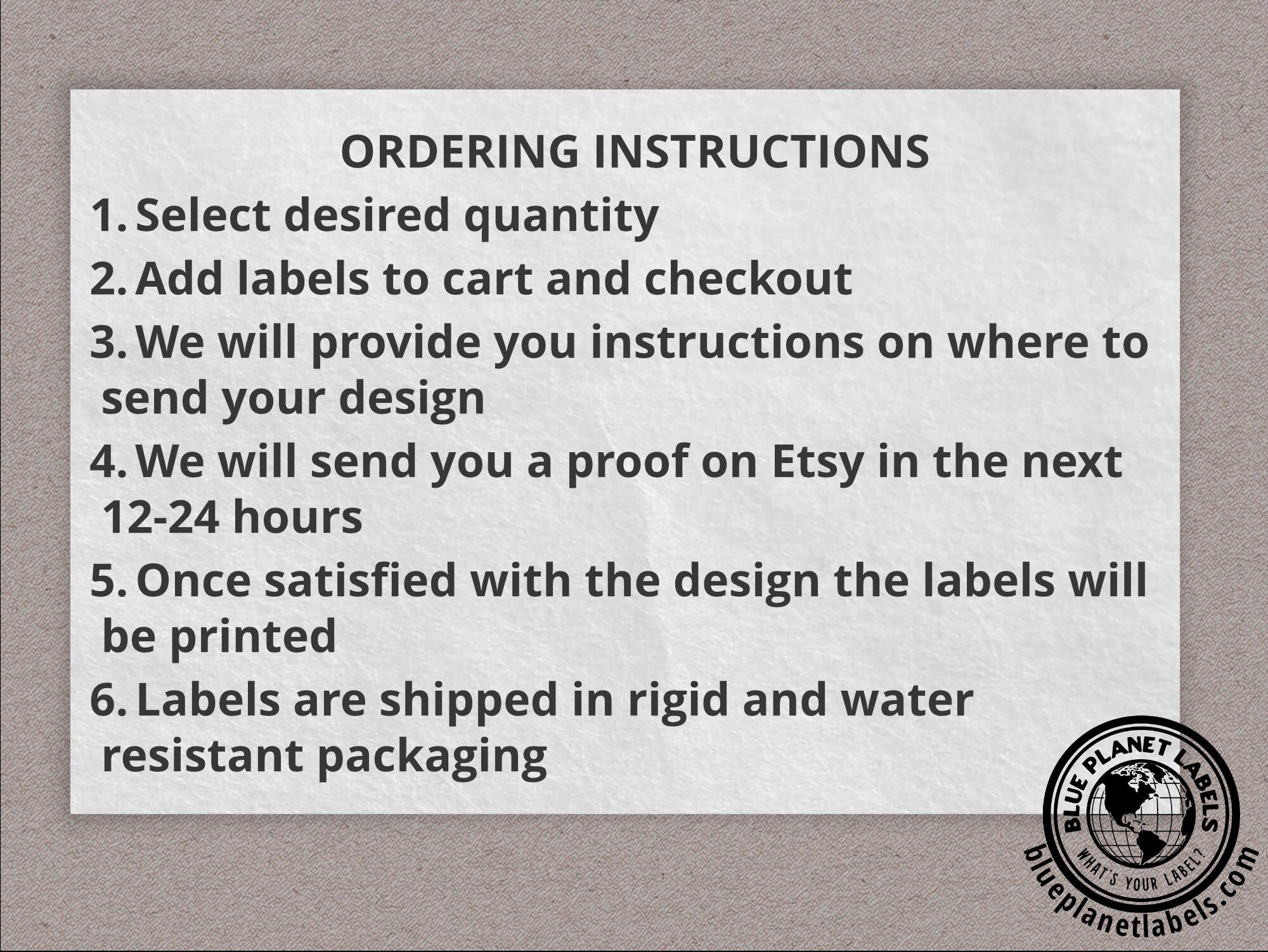 Design Your Own Custom Large Address Labels on Rolls, Personalized ...