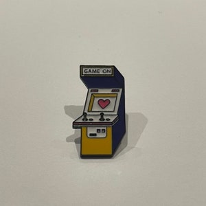 Arcade Machine pin badge