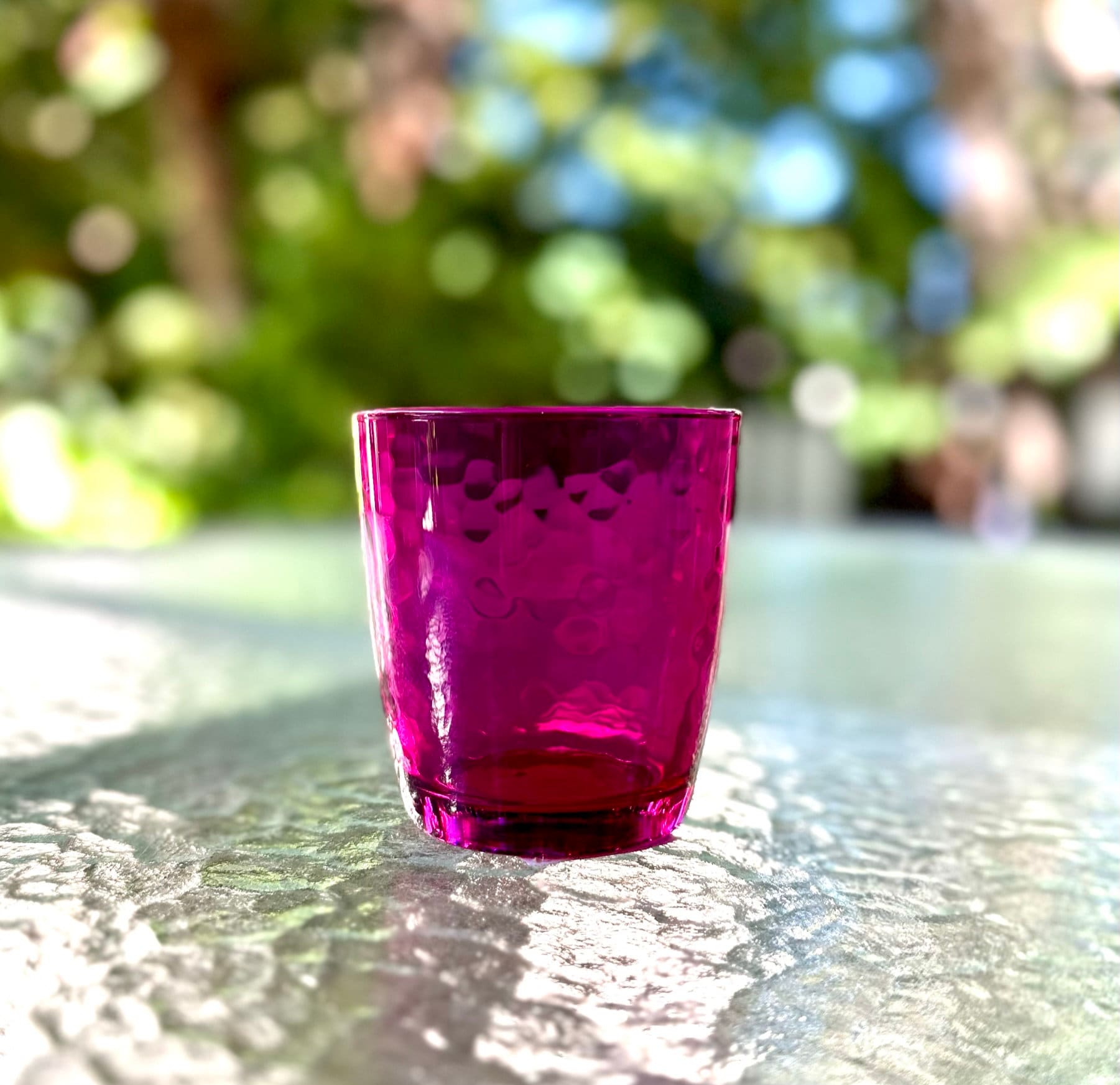 Hot Pink Translucent Textured Candle Jar - Etsy