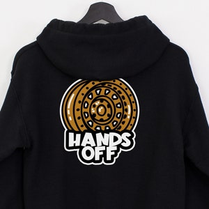 Bronze Split Rims Hoodie - Alloy Wheels Love Hoodie, Hands Off, Car Mod Hoodie, Street Racing JDM Hoodie, Old Skool Car Scene Street Wear,