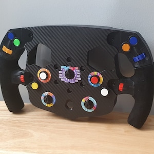 Logitech G920 F1 Steering Wheel Mod with Shifters