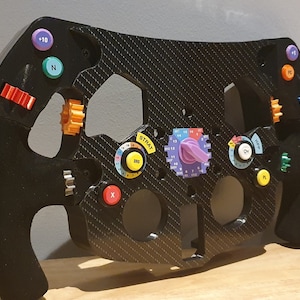 Logitech G29 G923 F1 Steering Wheel Mod and magnetic shifters