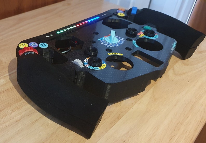 Logitech G29 G923 Mercedes F1 Lenkrad Mod Addon mit LED RPM Etsy.de