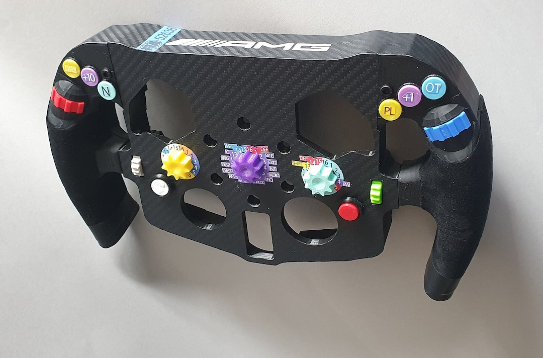 Logitech G29 G923 F1 Steering Wheel Mod Addon Mercedes With Etsy