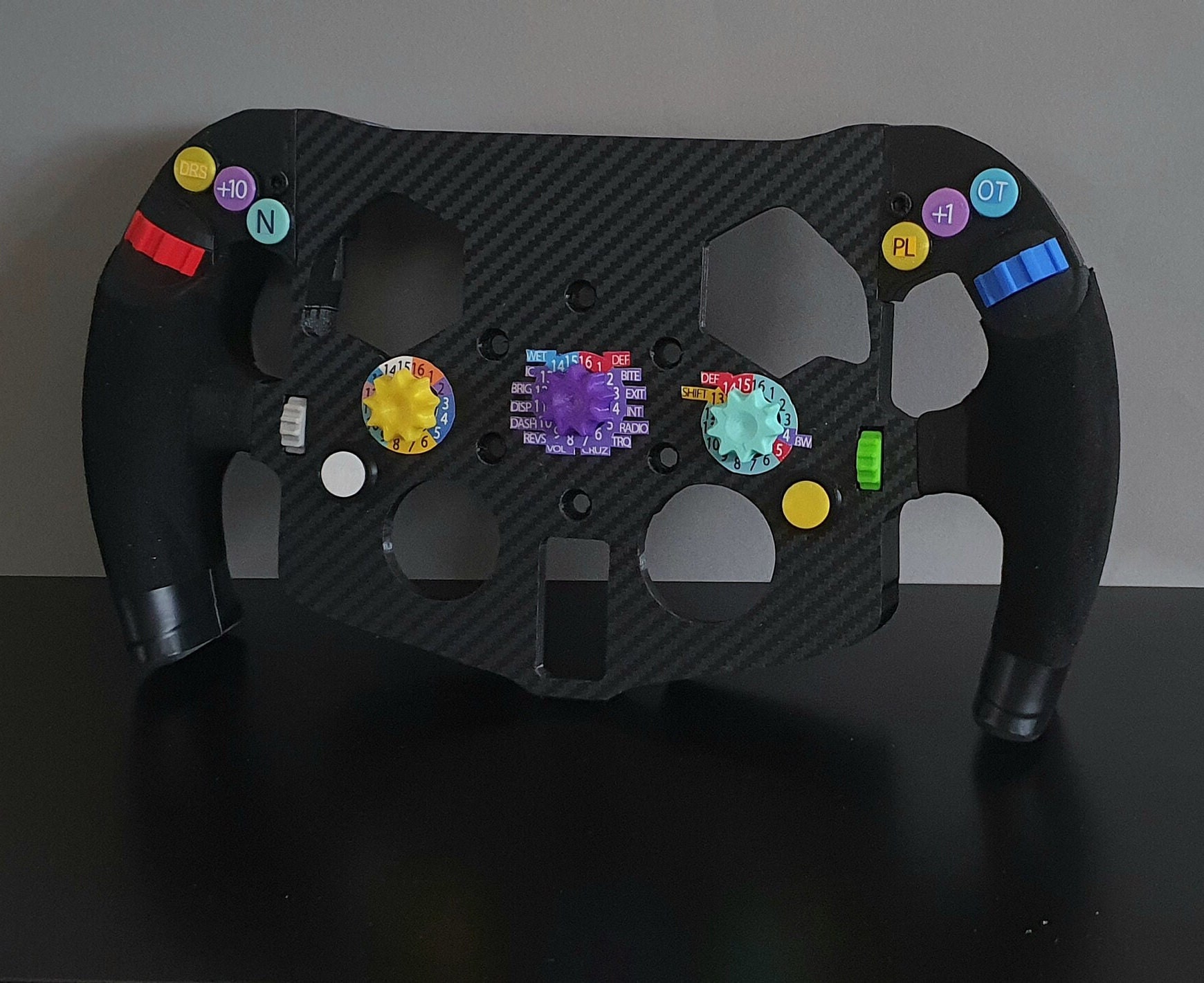 Logitech G29 G923 F1 Steering Wheel Mod Addon Mercedes With Shifters