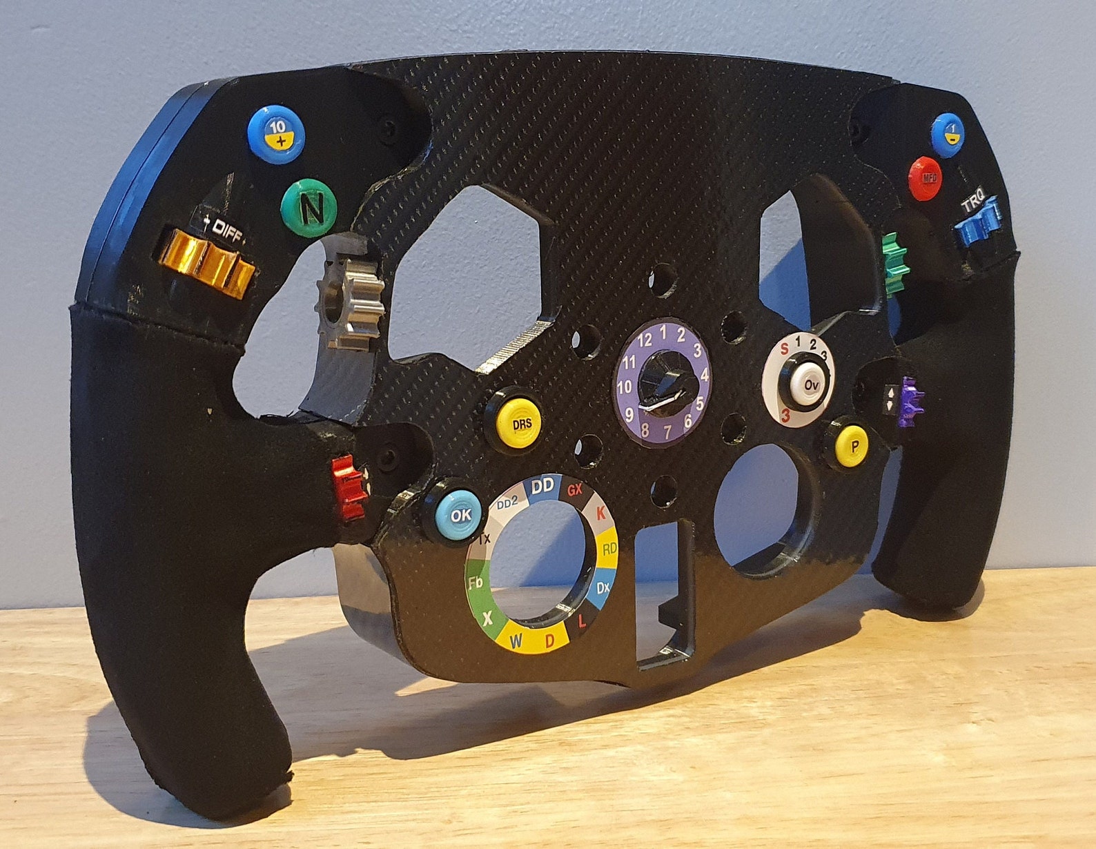 Logitech G29 F1 Steering Wheel Mod Addon With Shifters Etsy Singapore