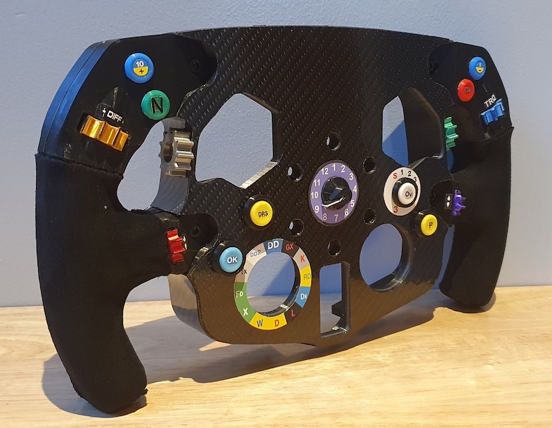 Logitech G29 G923 F1 Steering Wheel Mod Addon With Shifters Etsy
