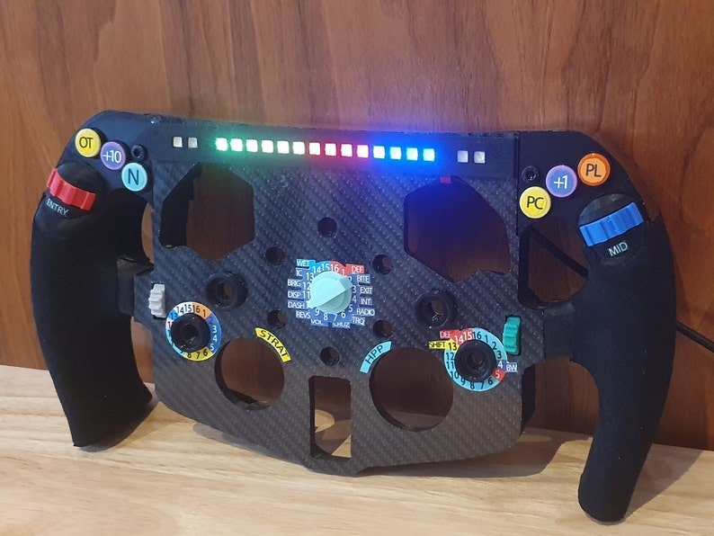 Logitech G29 G923 Mercedes F1 Steering Wheel Mod Addon With Etsy