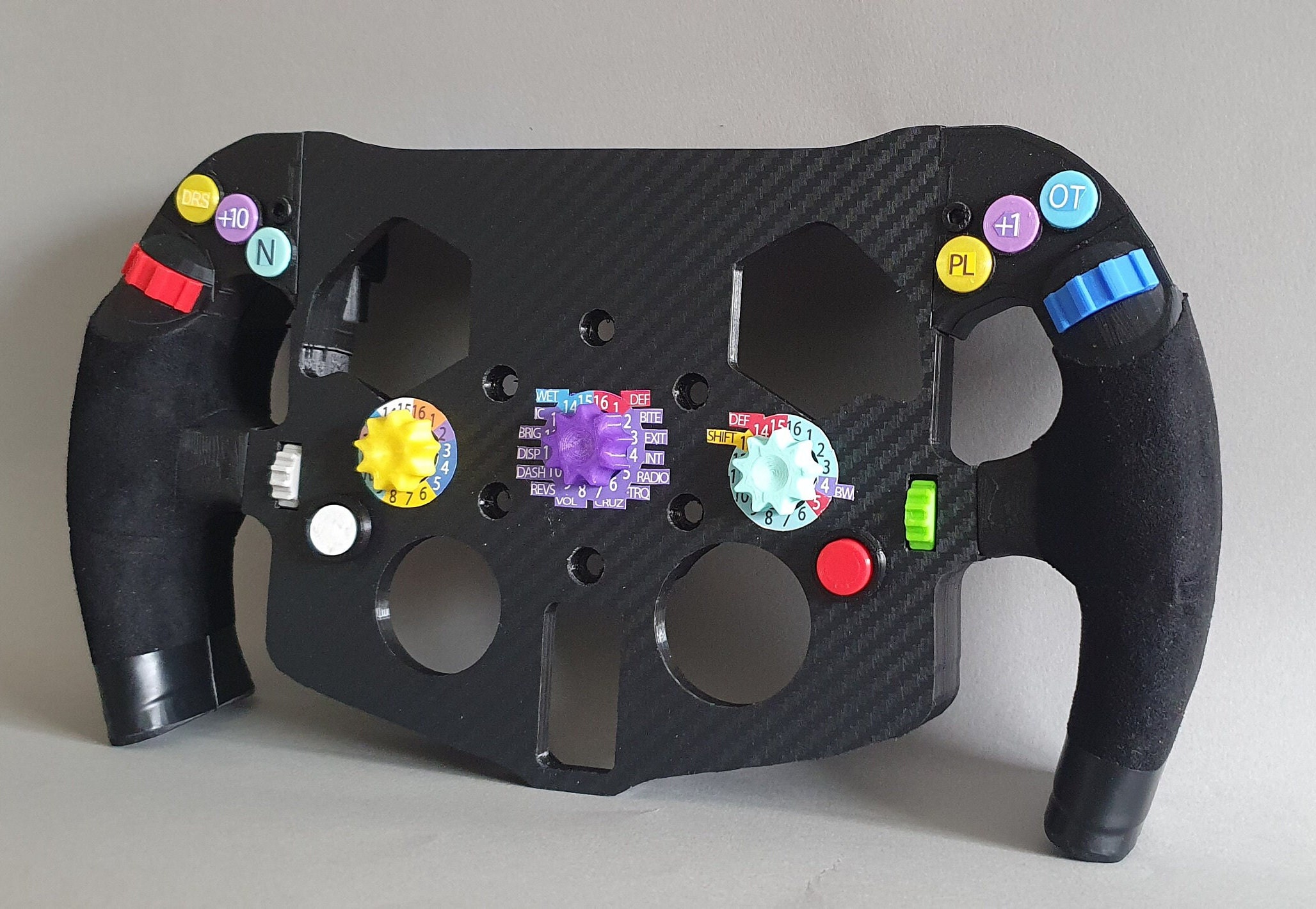 Logitech G29 G923 F1 Steering Wheel Mod Addon Mercedes With Shifters