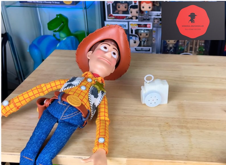 Toy Story Movie Accurate Woody Voice Box Etsy