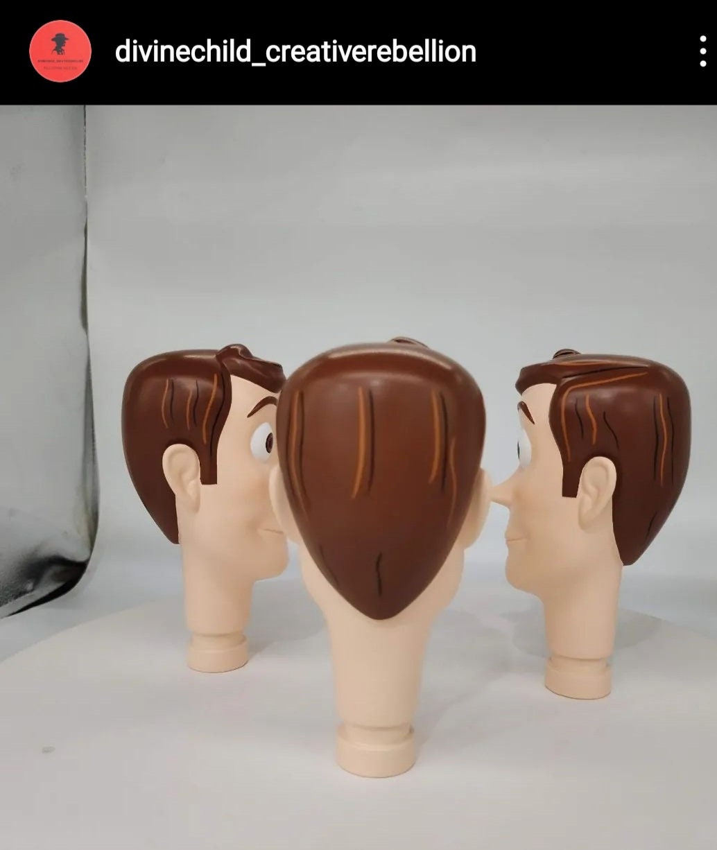 Movie Accurate Woody Head Toy Mode Woody Replica Etsy Canada