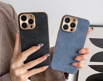 Leather phone case for iPhone, leather case for iPhone 13, iPhone 13plus, iPhone 13 Pro, leather case,