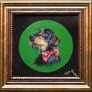 Custom Dog Portrait, Pet Portrait Painting from Photo, Custom Pet Portrait