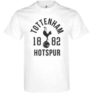 Tottenham Hotspur 1882 T Shirt Weiß Erwachsene-Groß