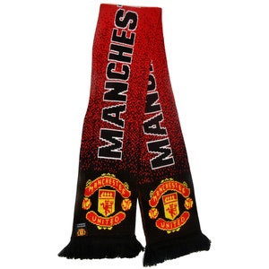 Manchester United Speckled Scarf - Size One Size
