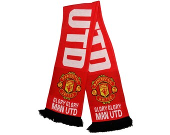 Manchester United Glory Glory Scarf - Size One Size