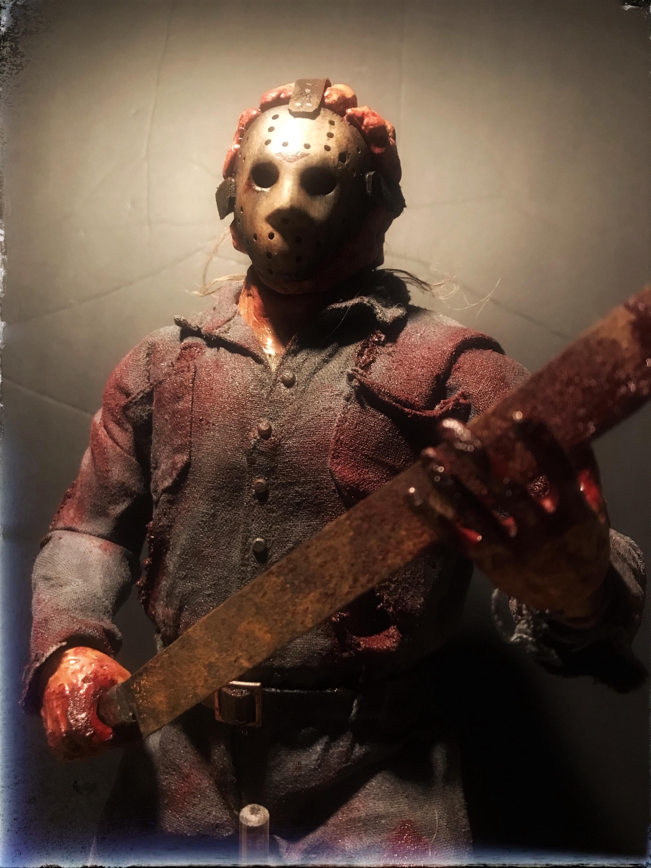 ジェイソン・ボーヒーズ ジオラマ・フィギュア カスタム 1/6 ジェイソン・ボーヒーズ 『ジェイソン・ゴーズ・トゥ