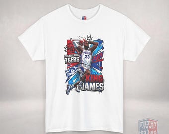 LeBron James | Philadelphia 76ers | Filthy Fans Tee #2