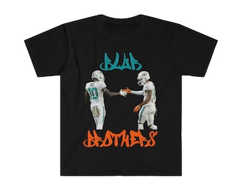 Miami Dolphins x Tyreek Hill x Jaylen Waddle = Blur Brothers T-Shirt