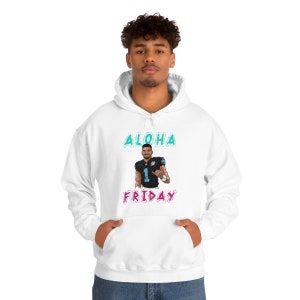 Tua Tagovailoa Aloha Friday Dolphins Hoodie - Miami Vice Edition