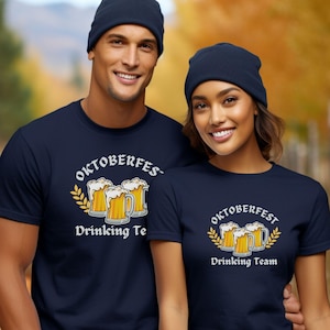 Oktoberfest Drinking Team Shirt, Funny Matching Beer Festival Shirt, Group Oktoberfest Tshirt, Couples Beer Drinking Shirt, Beer Lover Tee