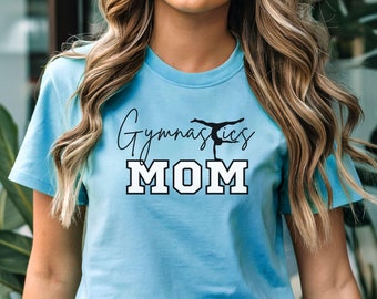 Gymnastics Mom Shirt, Proud Gym Mom Tshirt, Cute Gift for Gymnasts Mom, Cheer Mom Shirt,  Gymnastics Tee, Gymnastics Mom Life Shirt, Gym Mom